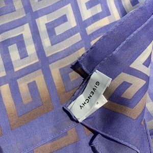 givenchy scarf, silk